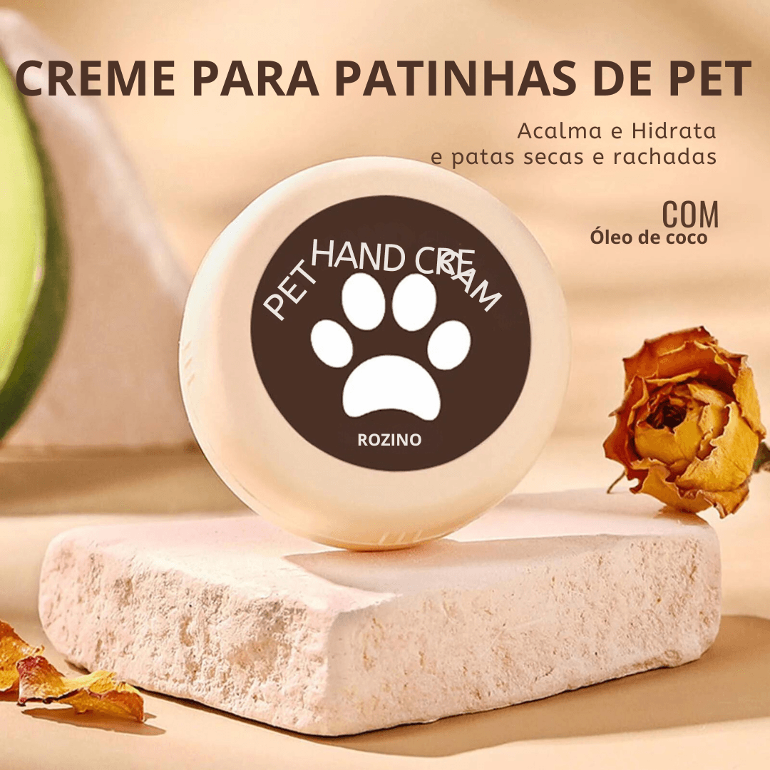 Creme Hidratante para as Patinhas - O Chico Tem