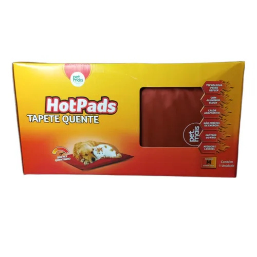 Tapete Quente Pet HotPads Térmico e Lavável – Tamanho M – O Chico Tem