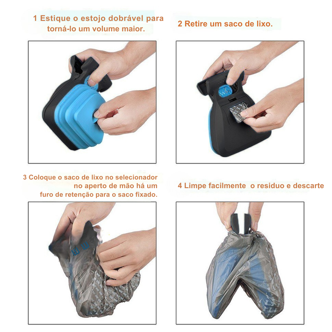 Coletor de Fezes de PETS - O Chico Tem