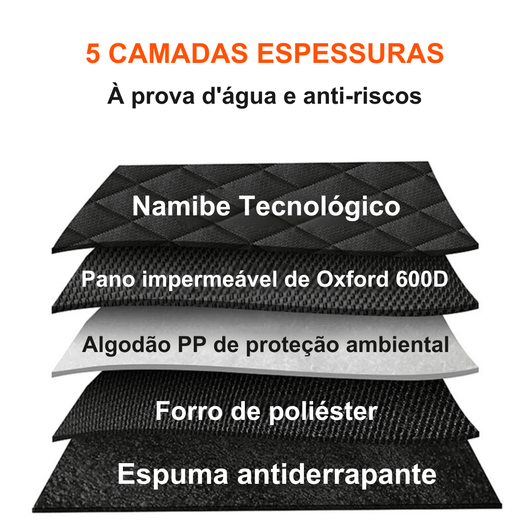 Capa de Assento de Carro para pets - O Chico Tem