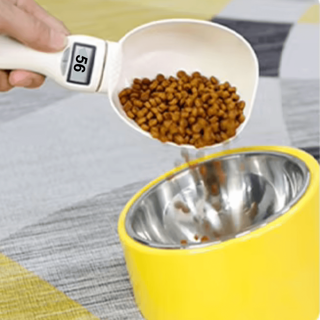 Colher balança digital de Alimentação para PETS - O Chico Tem