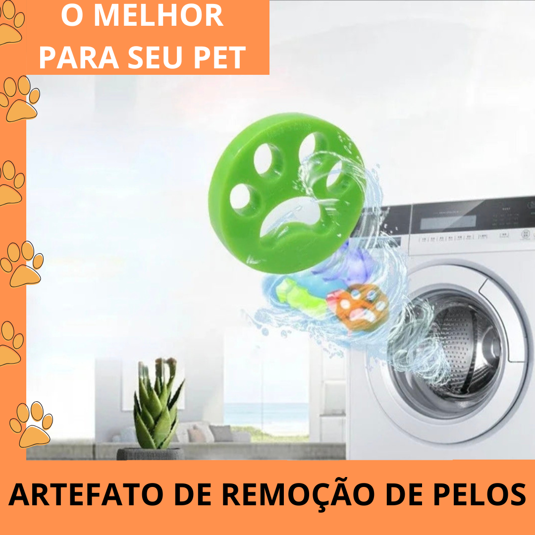 Removedor de Pelos Reutilizável para Pets - O Chico Tem