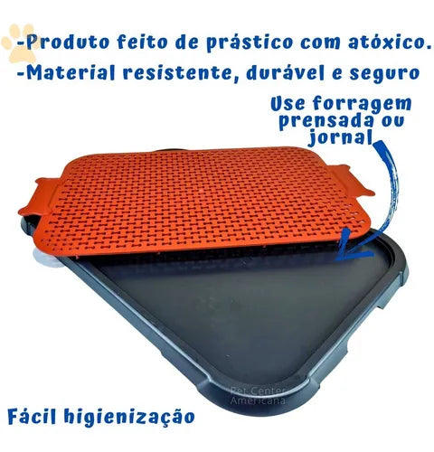 Tapete de Xixi Lavável e Reutilizável para pet - O Chico Tem