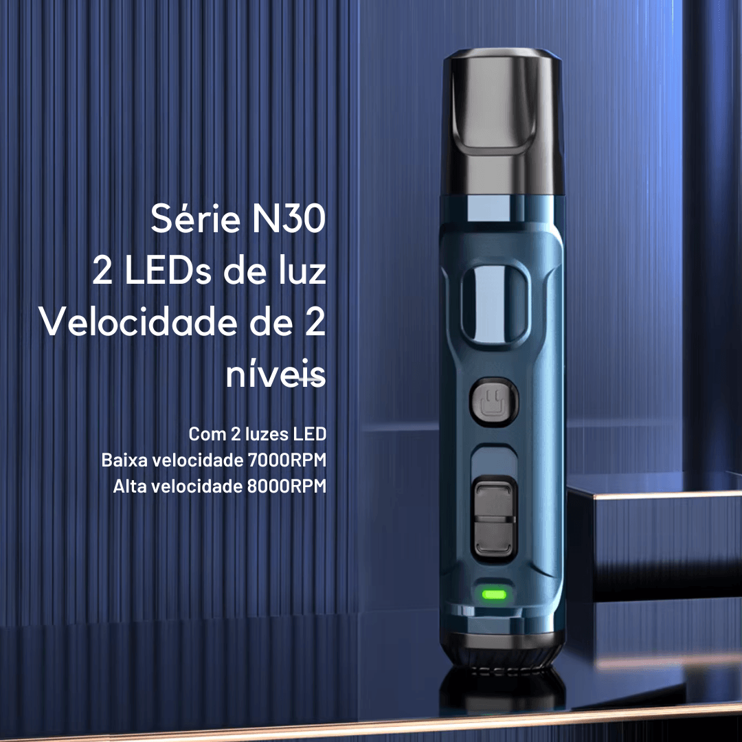 Cortador de Unhas Elétrico com Luz Led - O Chico Tem