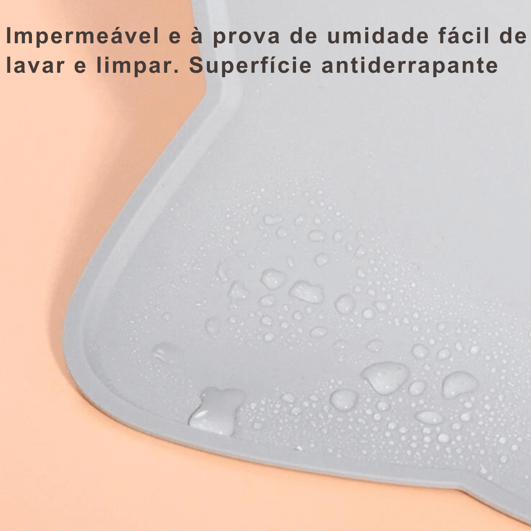 Tapete Impermeável para Alimentação para Pet - O Chico Tem