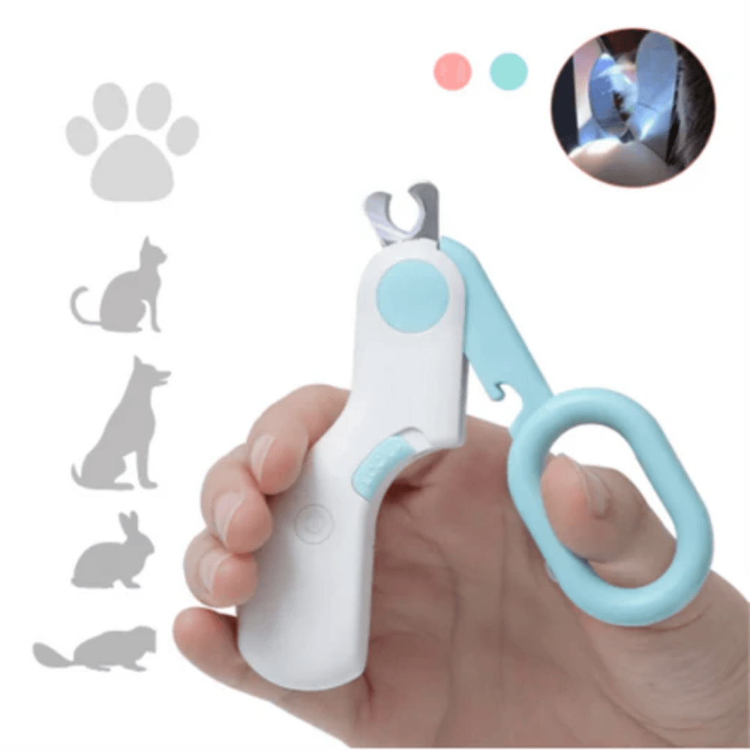 Cortador de Unhas com LED para PETS - O Chico Tem