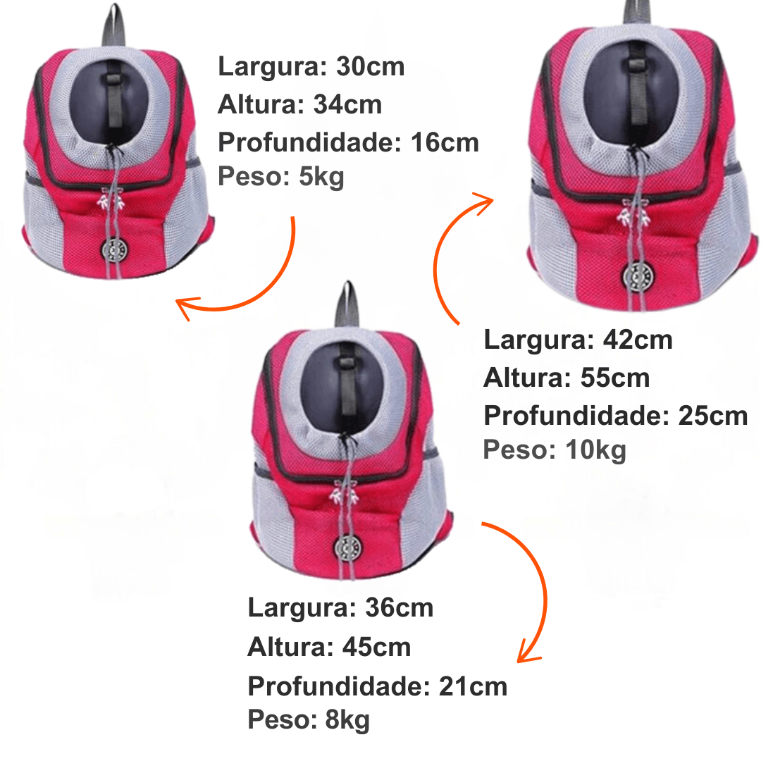 Mochila de Viagem para PET - O Chico Tem