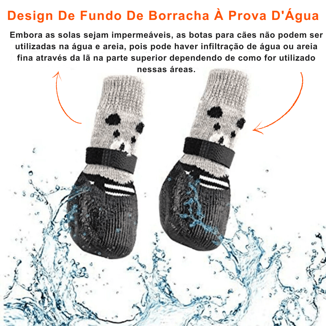 Meias Impermeáveis para PETS - O Chico Tem