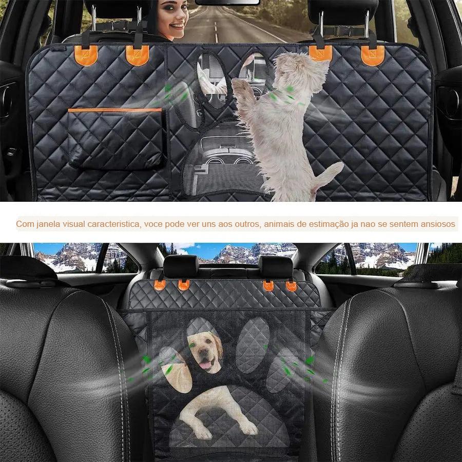 Capa protetora para assento de carro para pets - O Chico Tem
