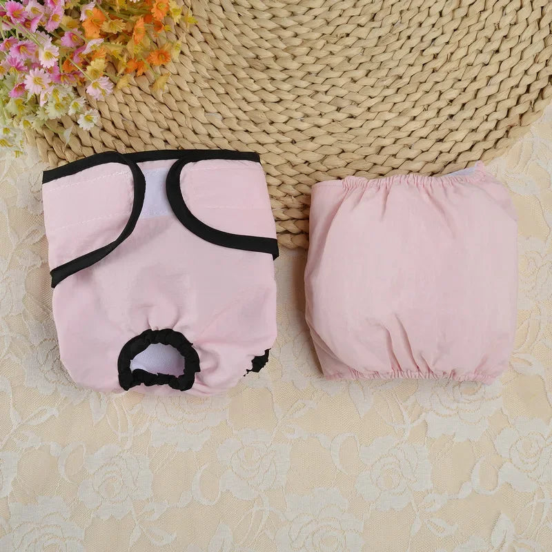 Fraldas Higiênicas Reutilizáveis Laváveis para Cães Pequenos - O Chico Tem