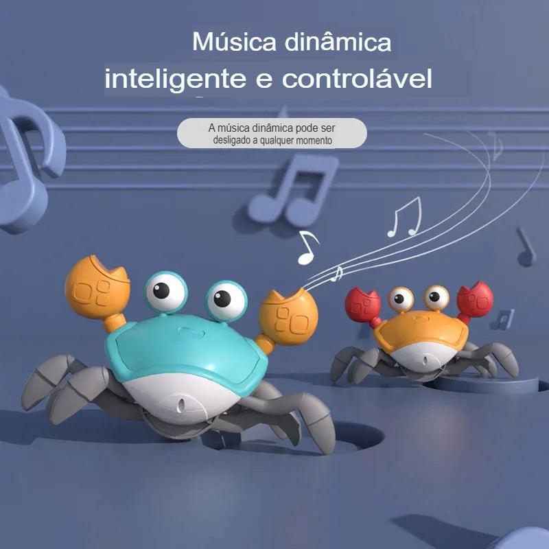 Caranguejo de Brinquedo para pet - O Chico Tem