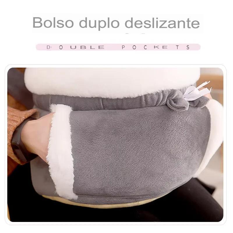Bolsa de transporte de pelúcia para pets - O Chico Tem