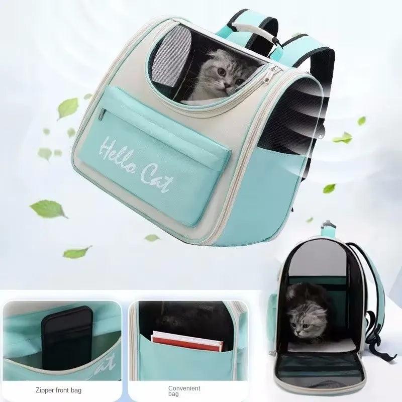 Bolsas de transporte para gatos com visor - O Chico Tem