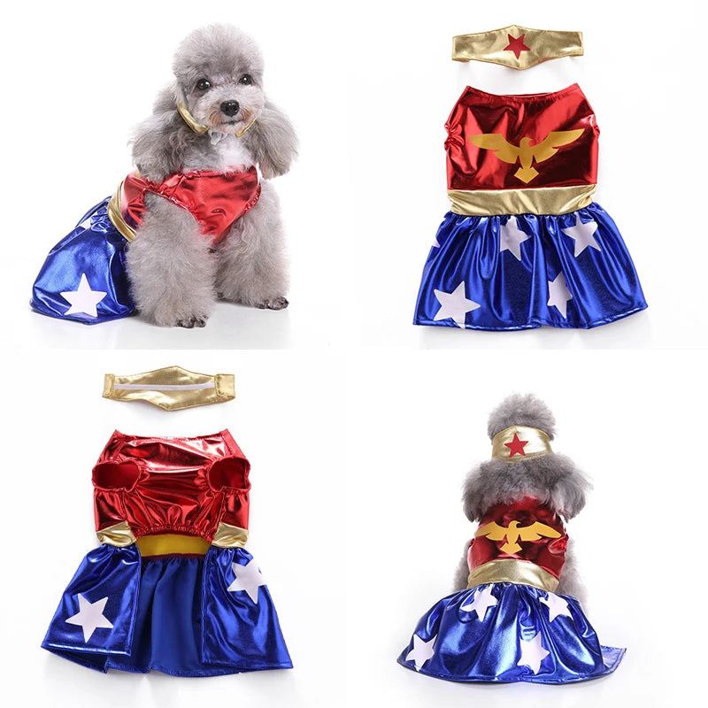 Fantasia de Super Heróis para PETS - O Chico Tem