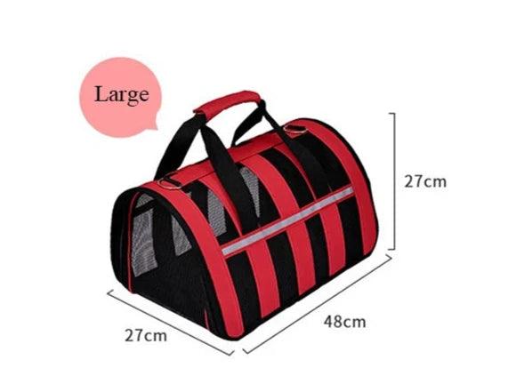 Bolsa de transporte de tela para pets - O Chico Tem
