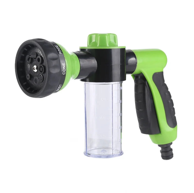 Ajustável de alta pressão pulverizador bocal mangueira, Dog Shower Gun, Pet Wash Limpeza, Espuma de água do banho, pulverizador de sabão, 3 modos, Clean Tool