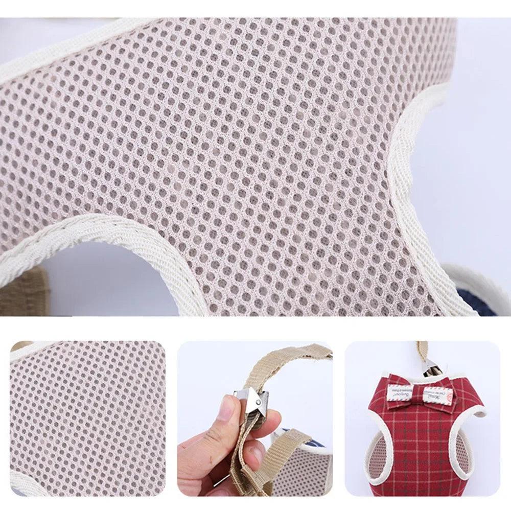 Conjunto Peitoral e Guia para Gatos - O Chico Tem