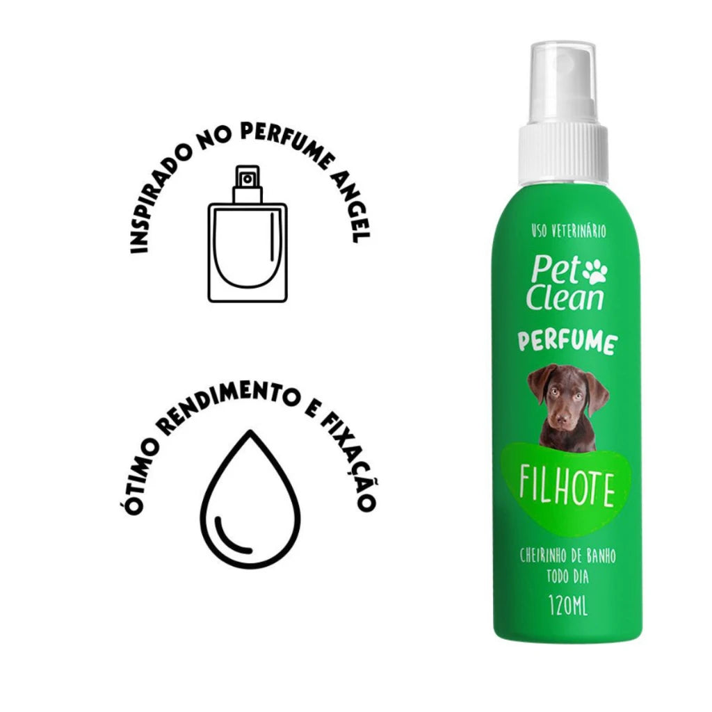 Perfume Pet Clean para Cães e Gatos - O Chico Tem