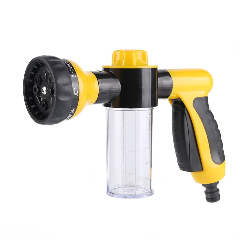 Ajustável de alta pressão pulverizador bocal mangueira, Dog Shower Gun, Pet Wash Limpeza, Espuma de água do banho, pulverizador de sabão, 3 modos, Clean Tool