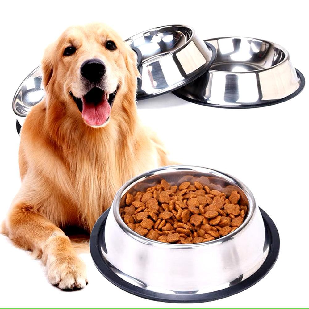 Alimentador de Aço Inoxidável para PETS - O Chico Tem
