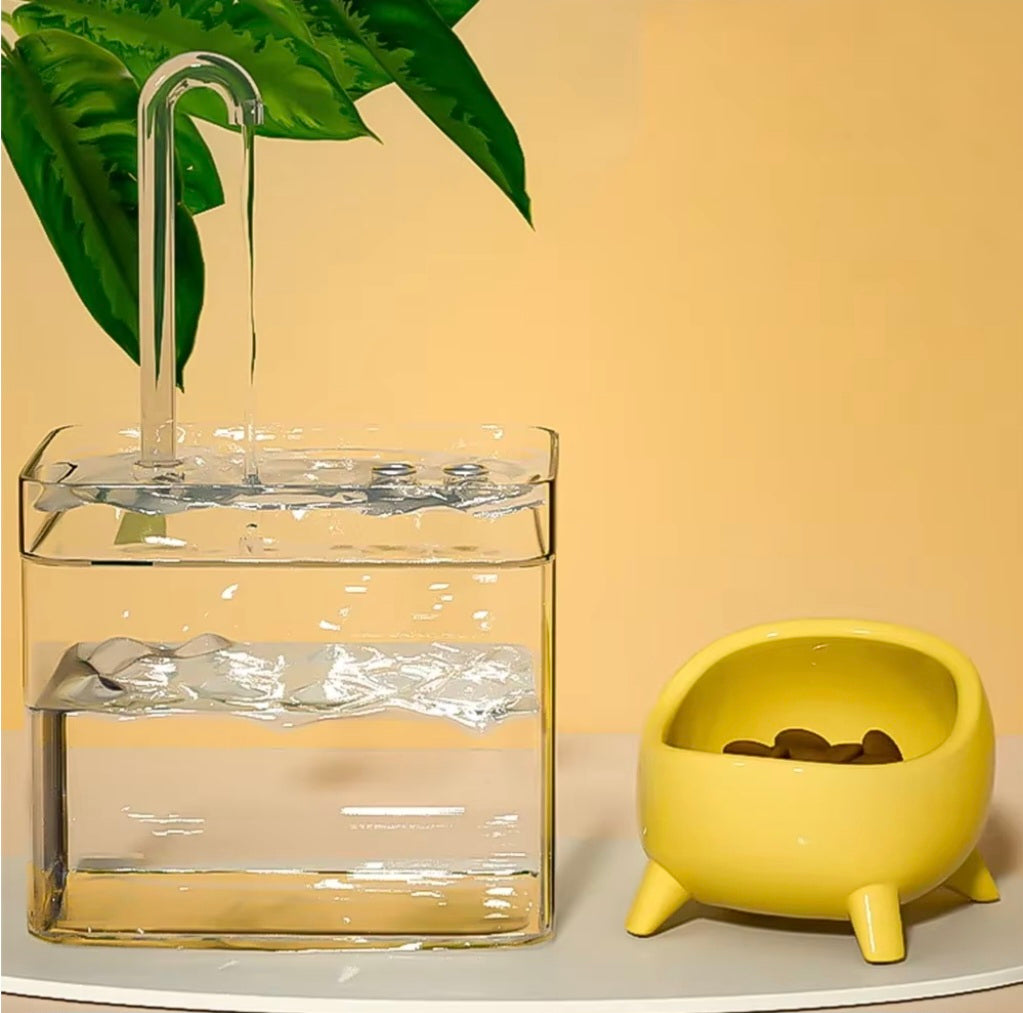 Bebedouro para Gatos com Filtro Automático Silencioso - O Chico Tem