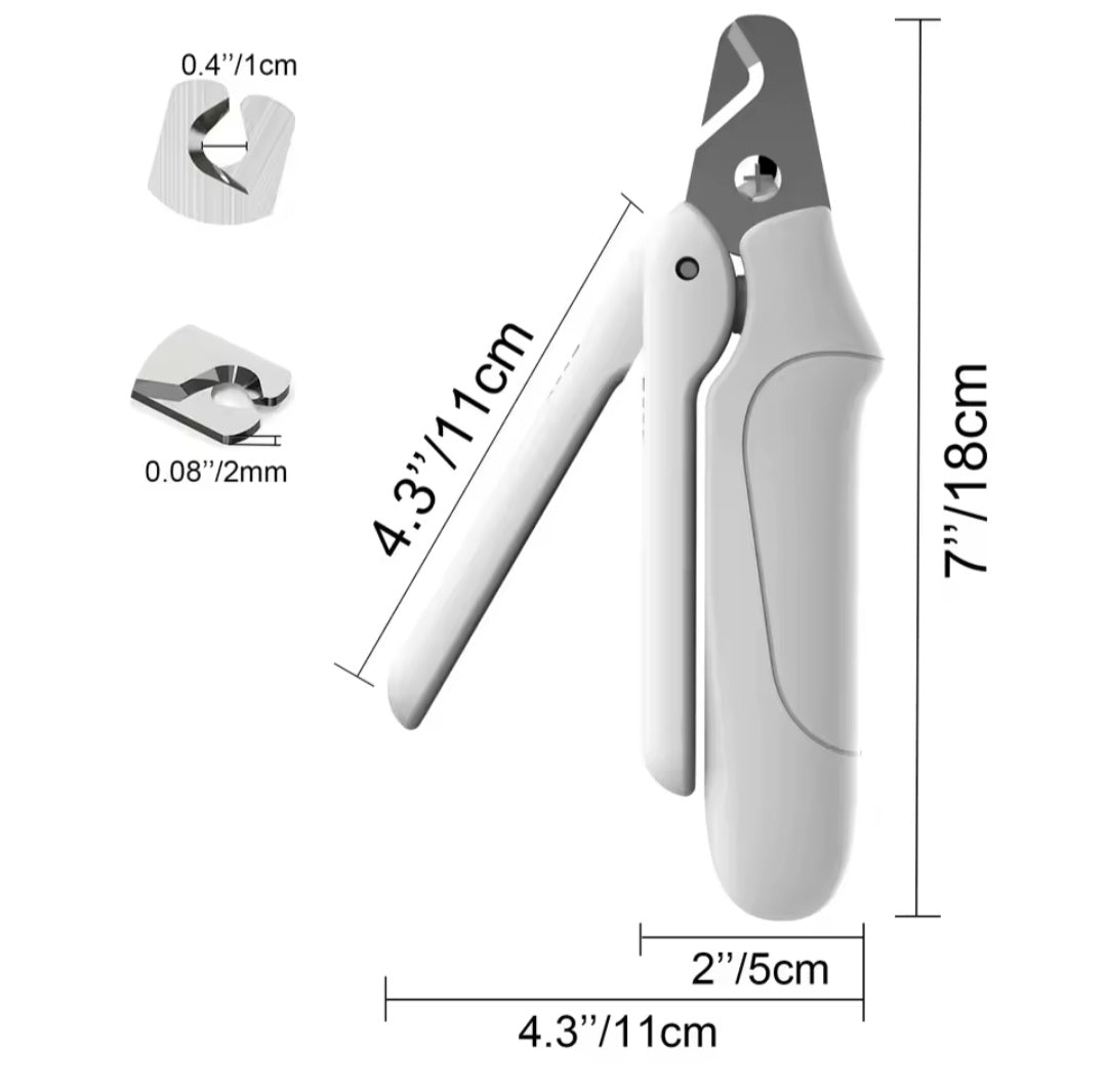 Cortador de Unhas Eletrico 2 em 1 com Luz LED para PETS - O Chico Tem