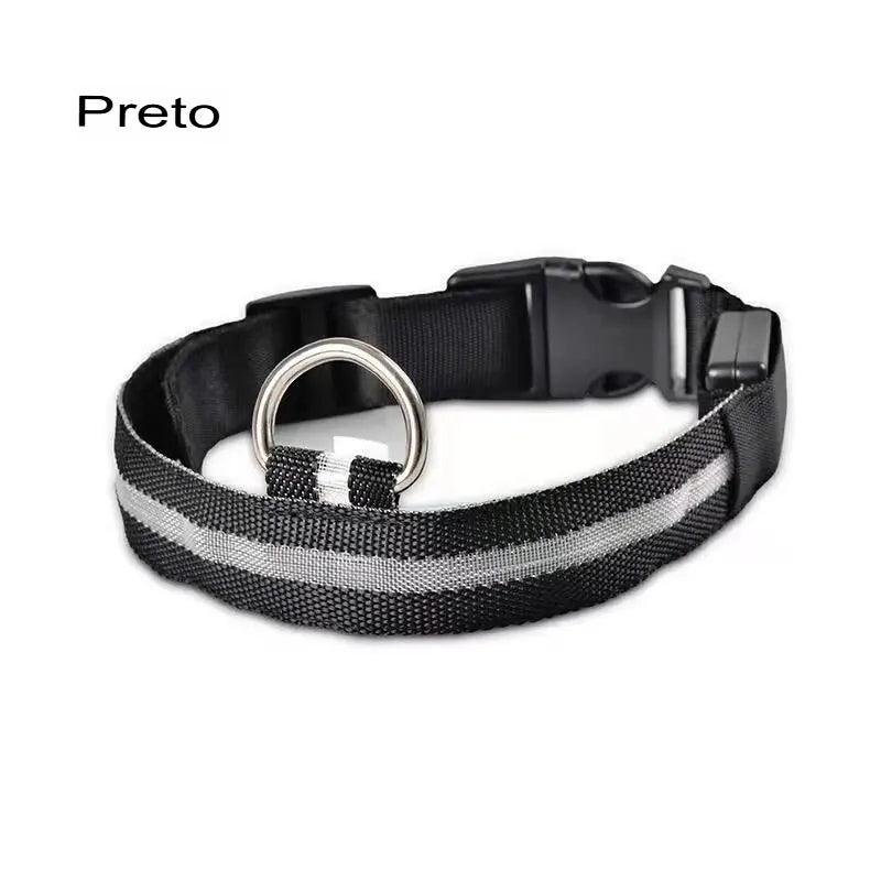 Coleira para pet Led Brilhante - O Chico Tem