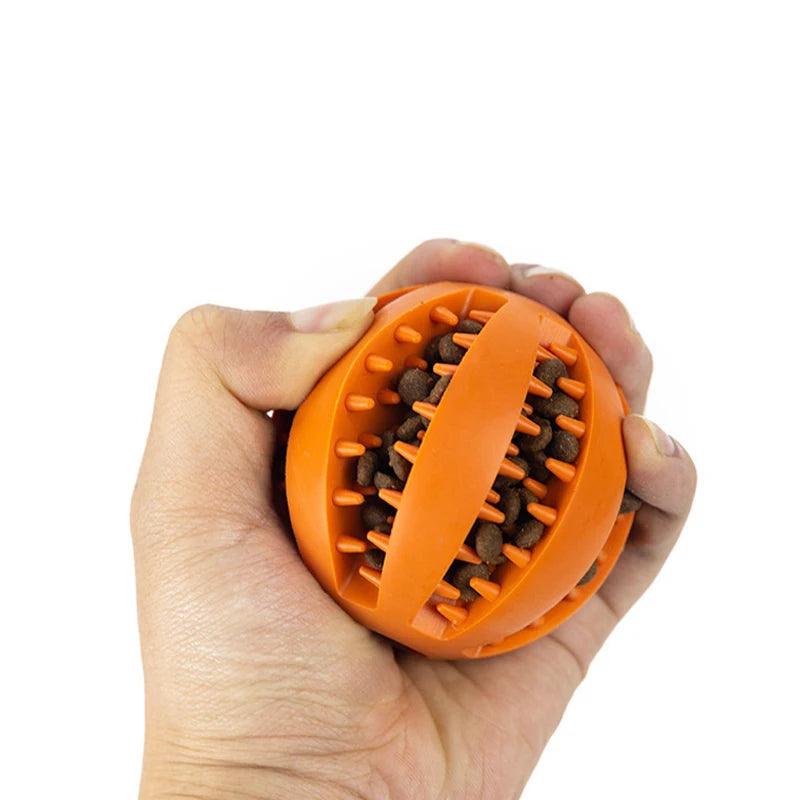 Bola Encaixe Petiscos com Corda para PETS - O Chico Tem