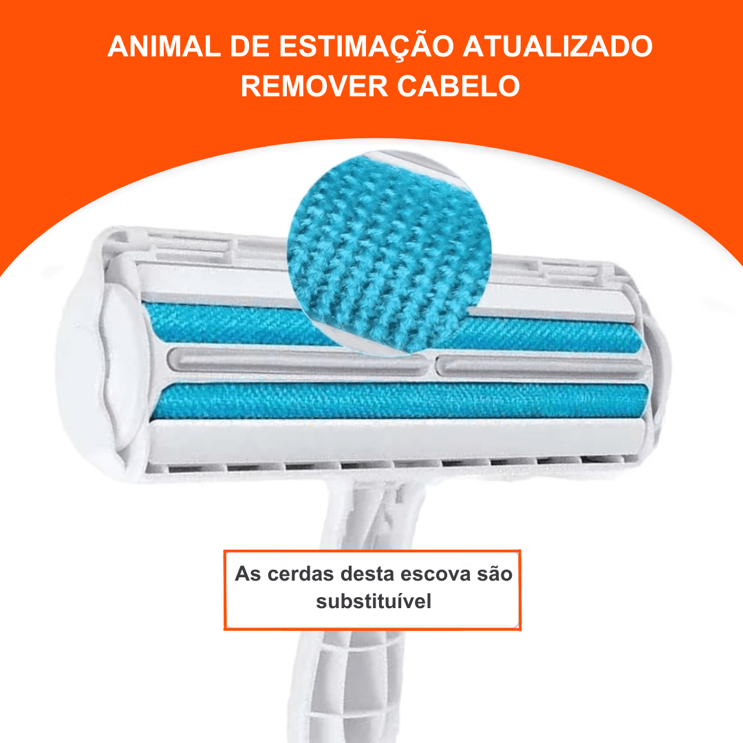 Escova Removedora de Pelos de Animais - O Chico Tem