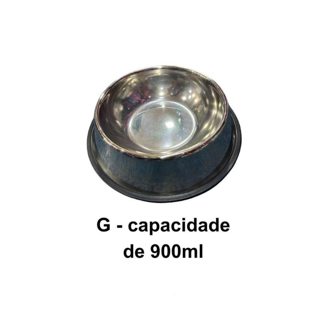 Alimentador de Aço Inoxidável para PETS - O Chico Tem