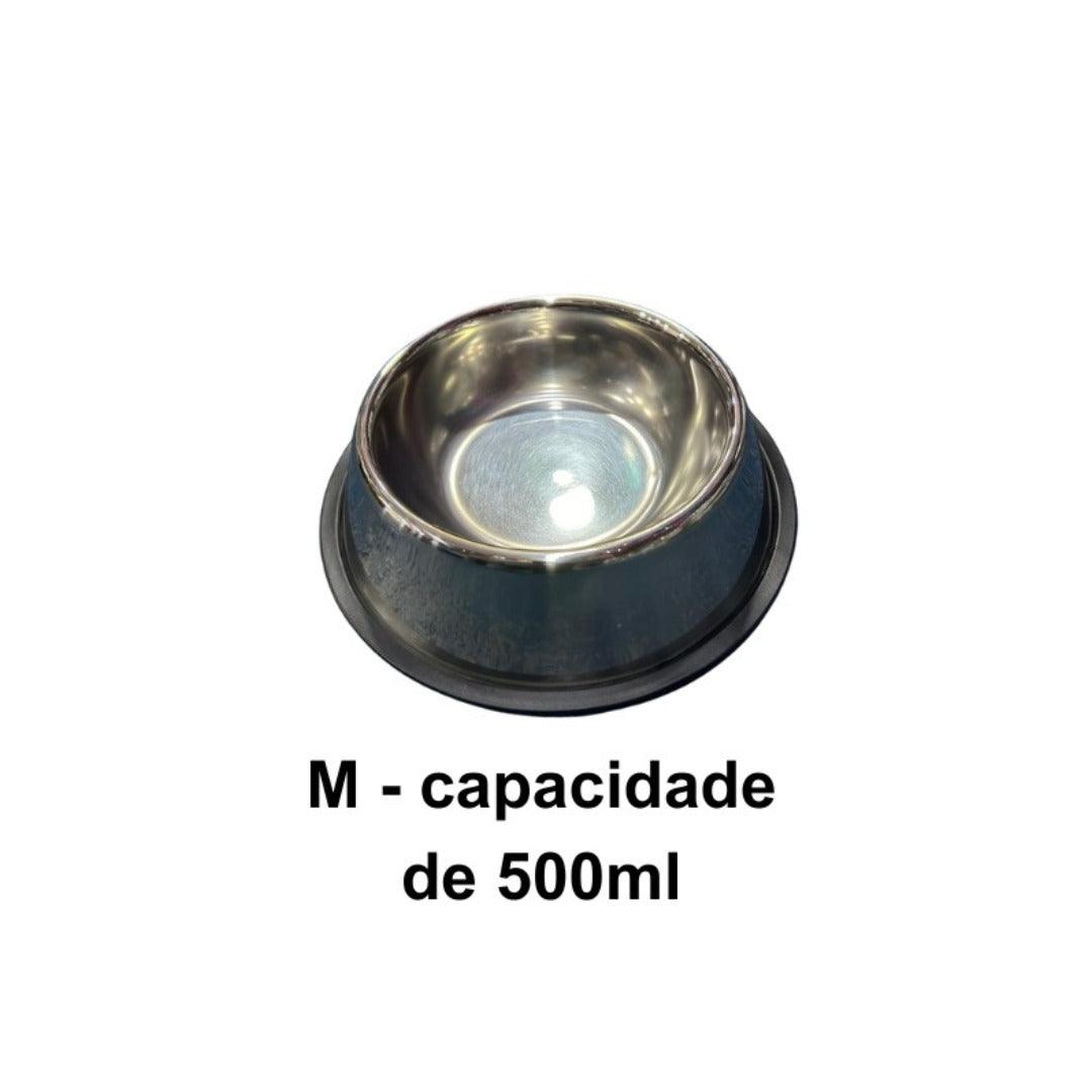 Alimentador de Aço Inoxidável para PETS - O Chico Tem
