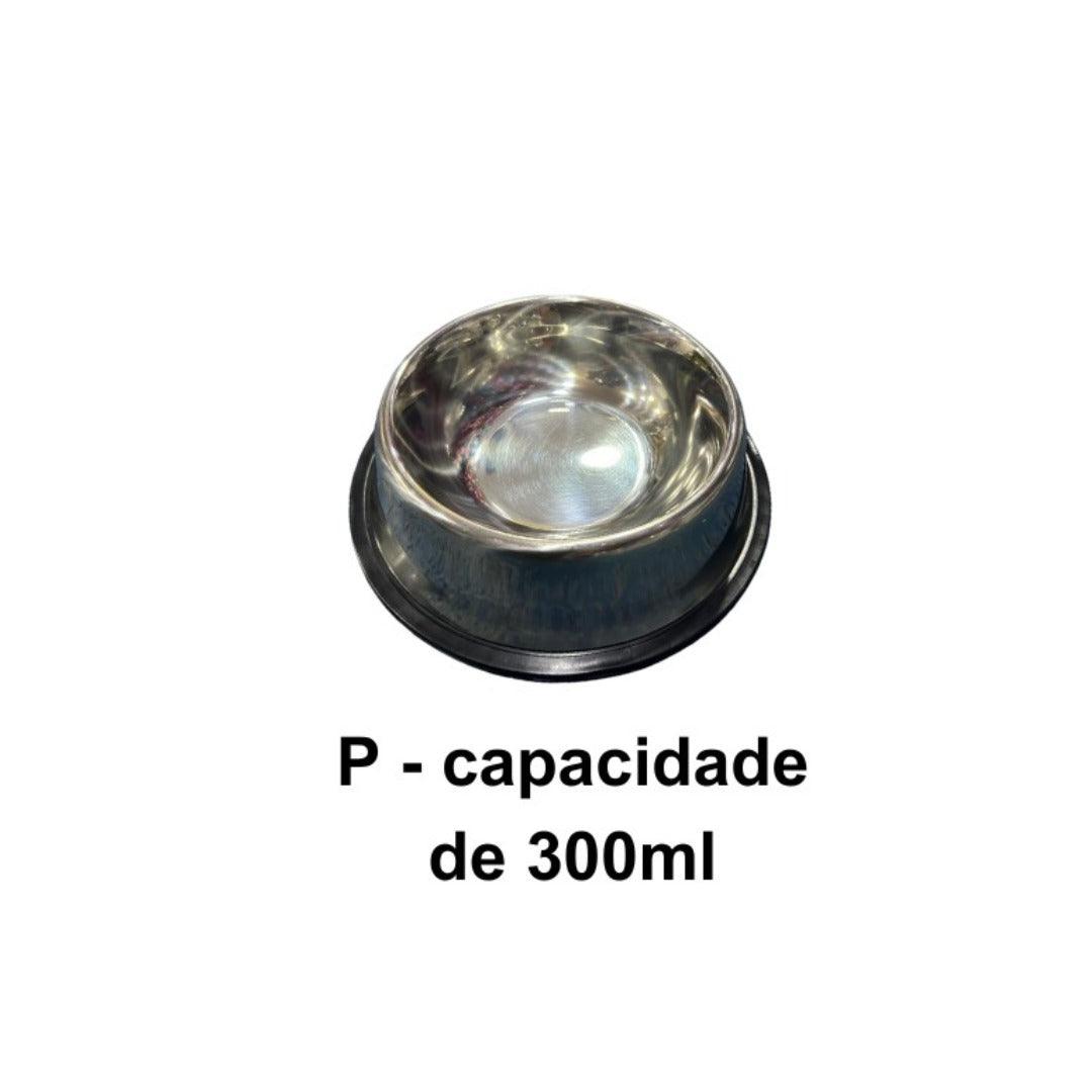 Alimentador de Aço Inoxidável para PETS - O Chico Tem