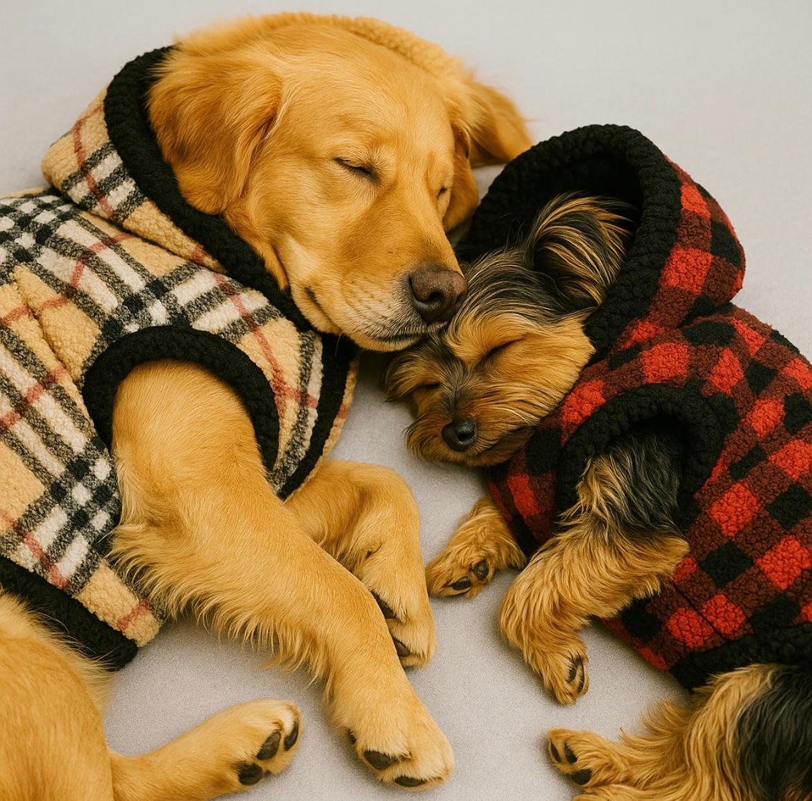 Roupa de inverno para cães grandes - O Chico tem