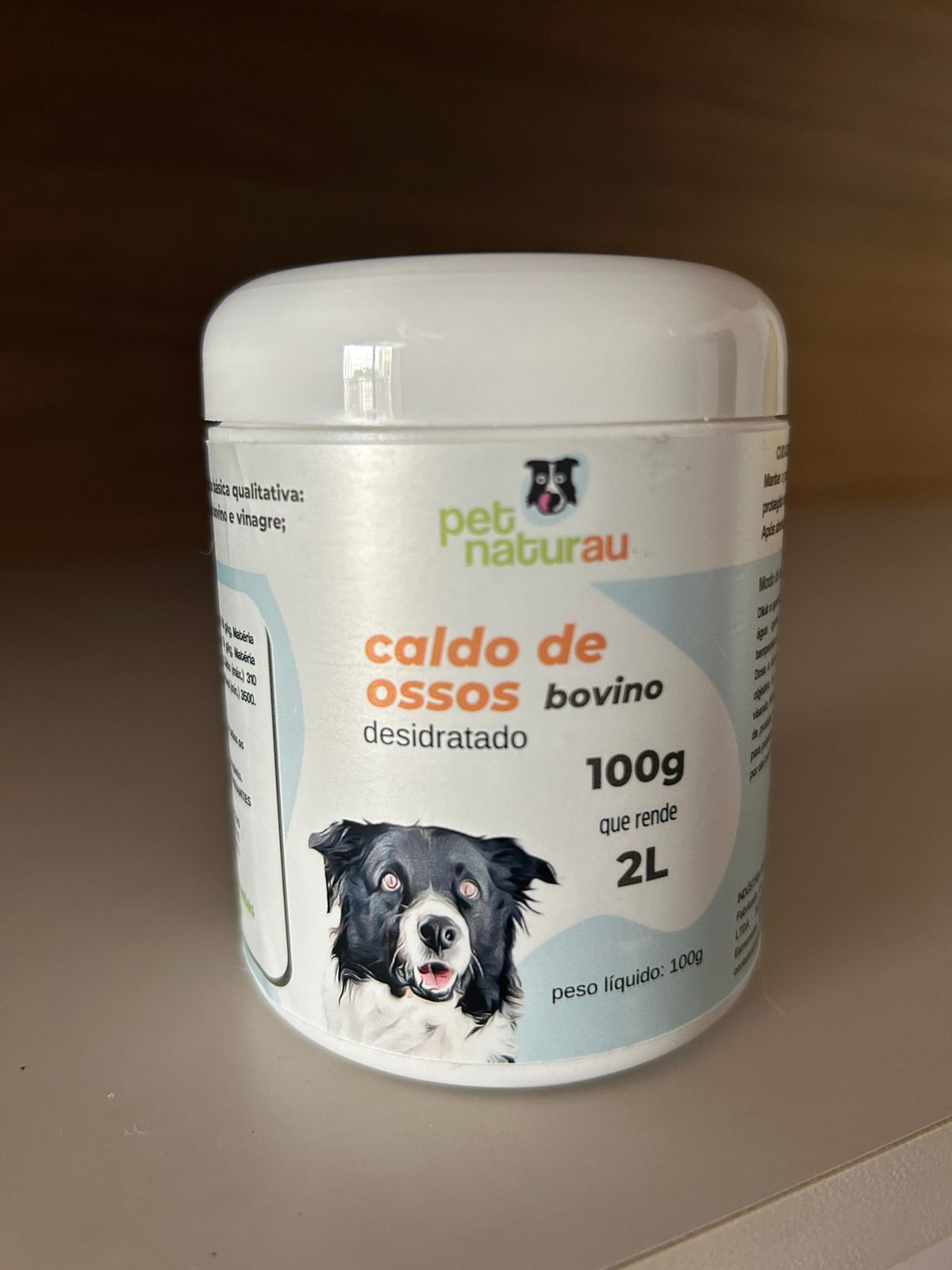 Caldo de ossos em pó desidratado - O Chico Tem