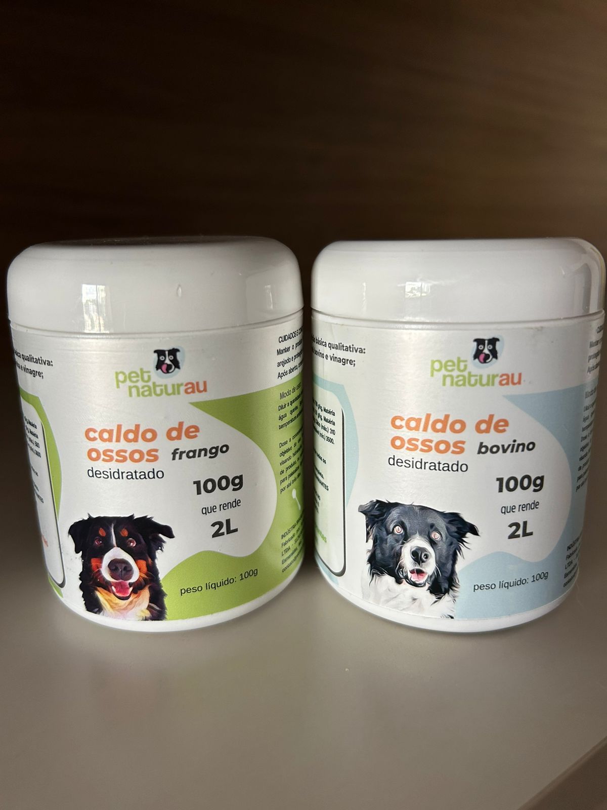 Caldo de ossos em pó desidratado - O Chico Tem