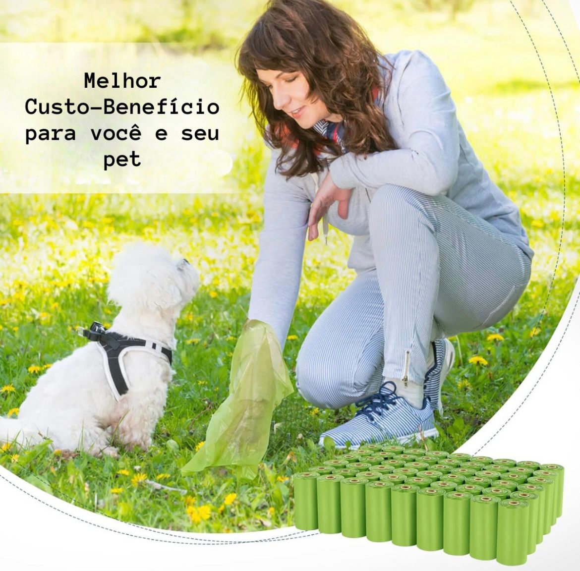 Kits de saquinhos Cata-caca de pet biodegradaveis - O Chico Tem