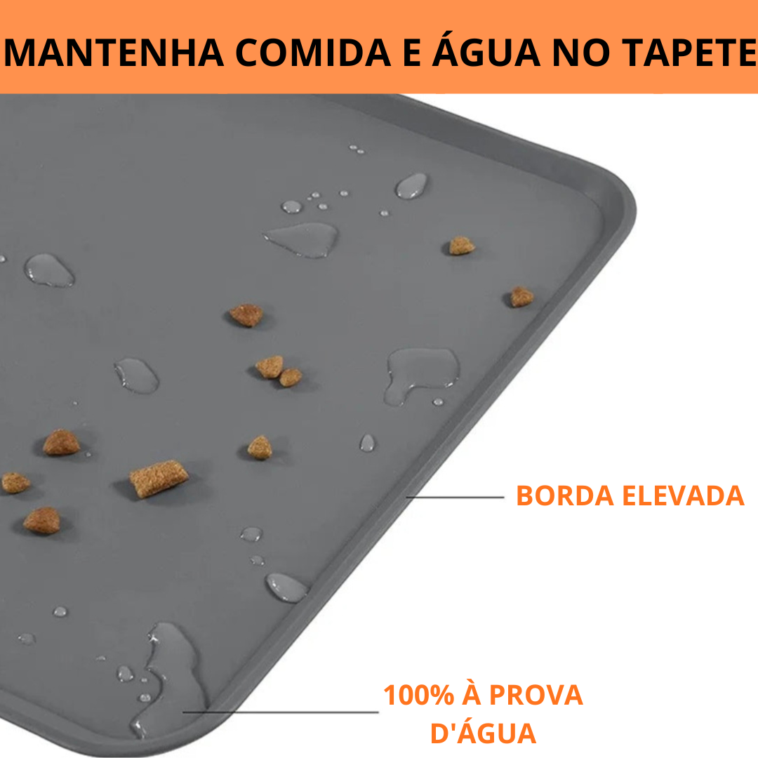 Tapete Antiderrapante Impermeável para Pets
