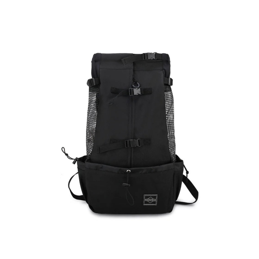 Mochila de Transporte para Cães - Nylon Forte e Respirável