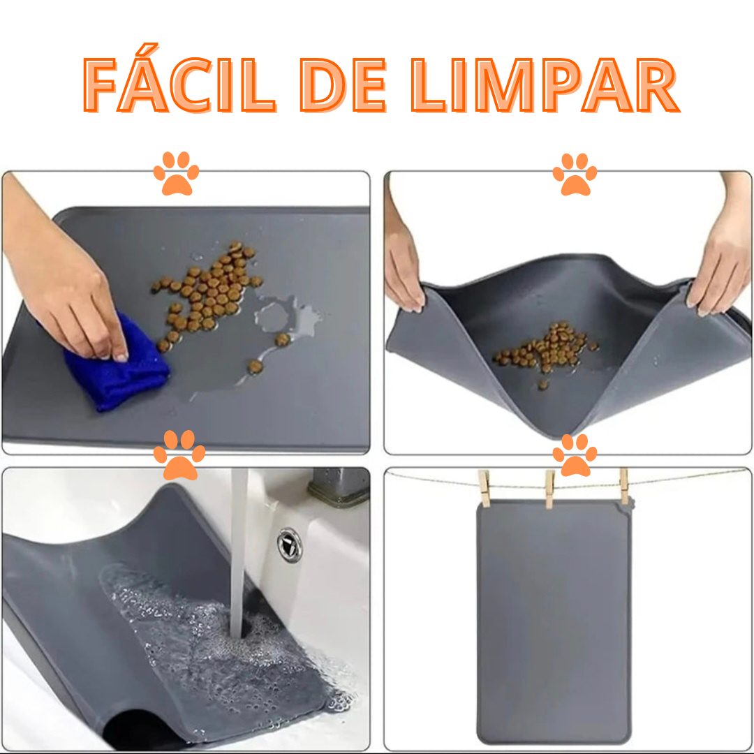 Tapete Antiderrapante Impermeável para Pets