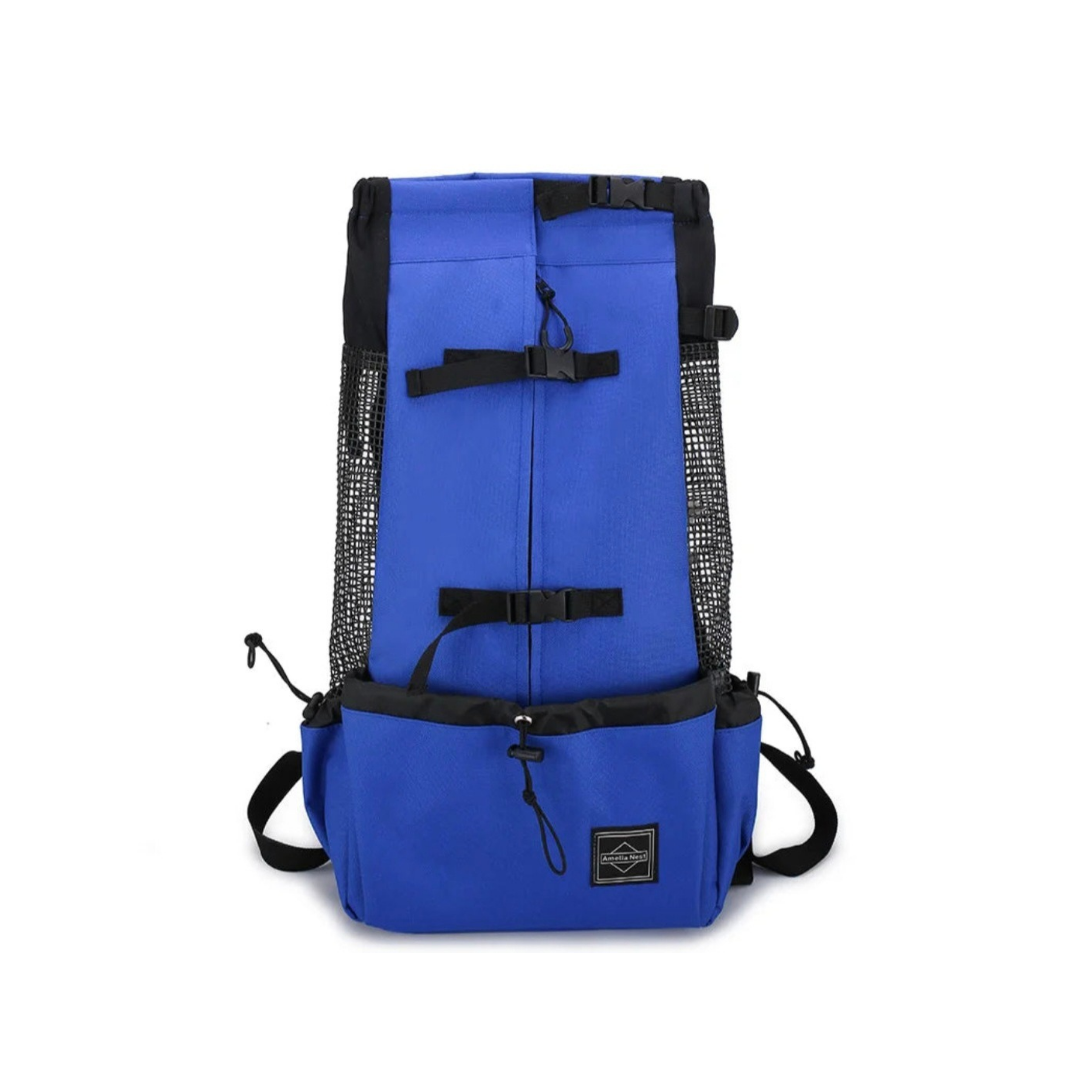Mochila de Transporte para Cães - Nylon Forte e Respirável