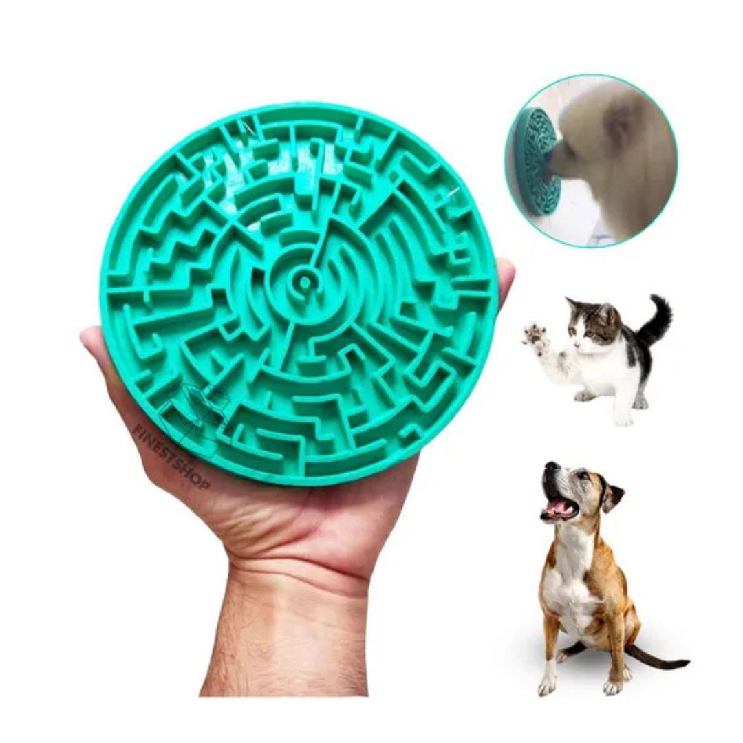 Tapete De Lamber Comedouro Ração Úmida Para Cães E Gatos  - O Chico Tem
