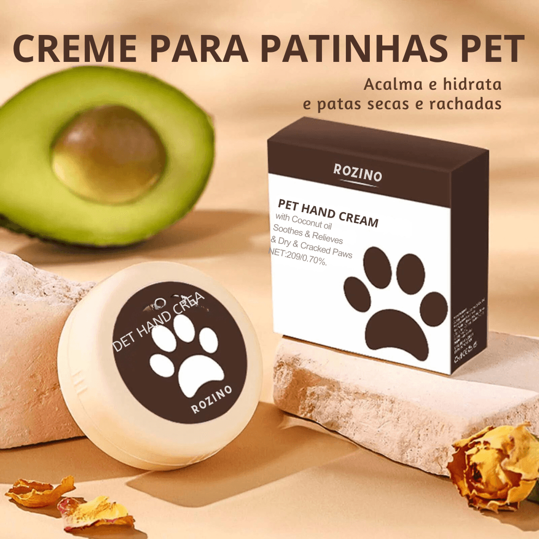 Creme Hidratante para as Patinhas - O Chico Tem