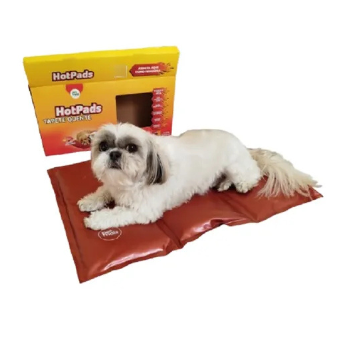Tapete Quente Pet HotPads Térmico e Lavável – Tamanho M – O Chico Tem