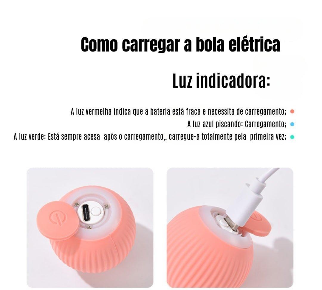 Bola Interativa Inteligente para Gatos - O Chico Tem
