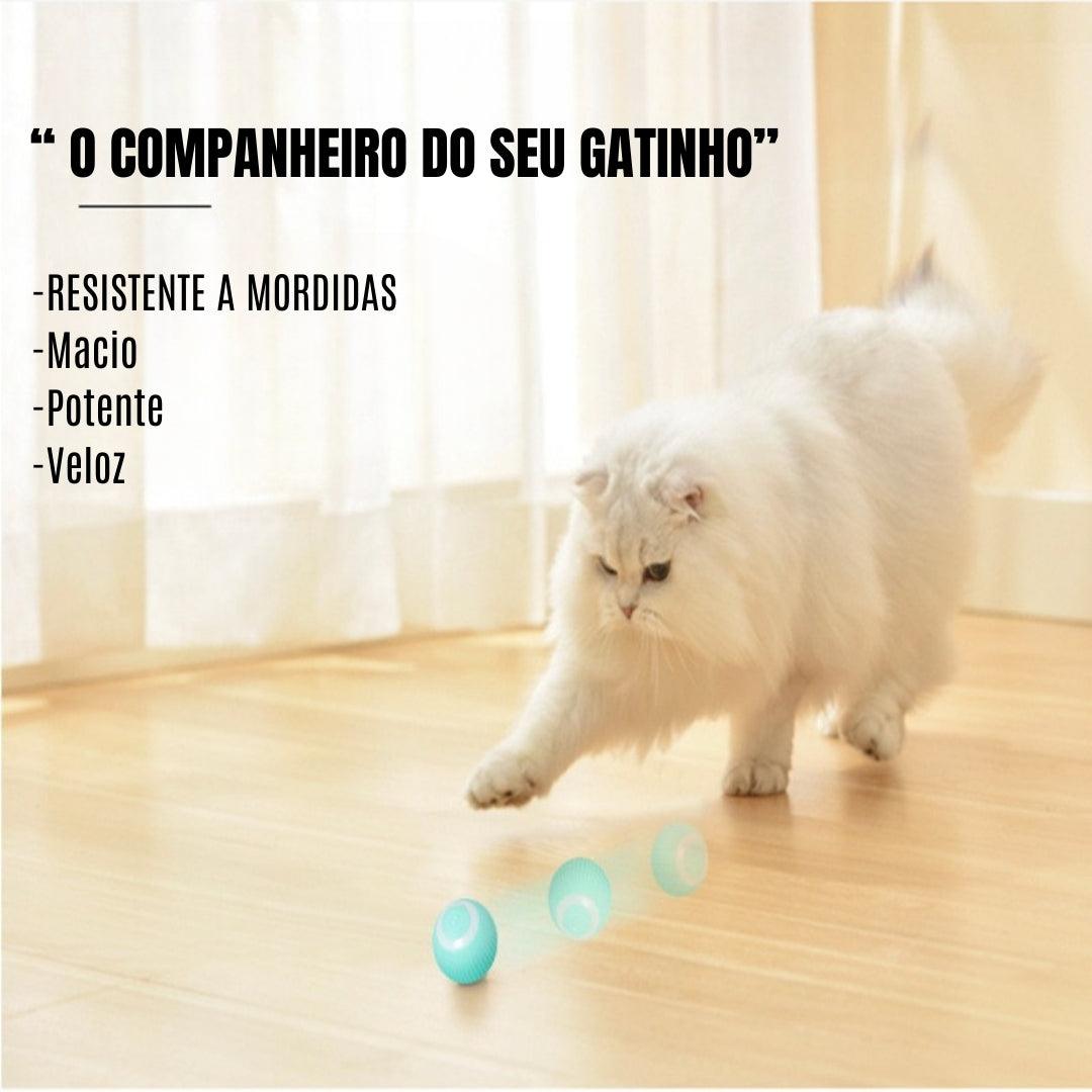 Bola Interativa Inteligente para Gatos - O Chico Tem