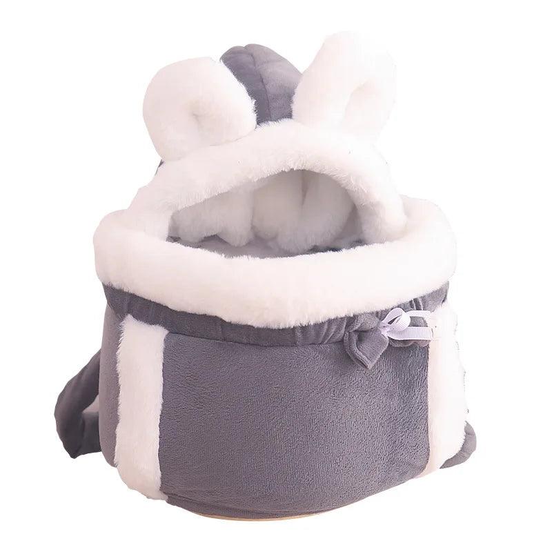 Bolsa de transporte de pelúcia para pets - O Chico Tem