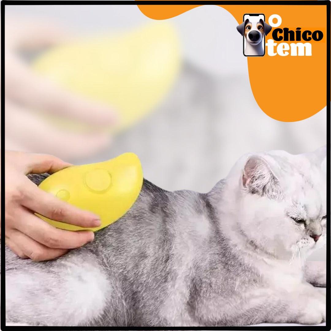 Escova a Vapor 3 em 1 para animais - O Chico Tem