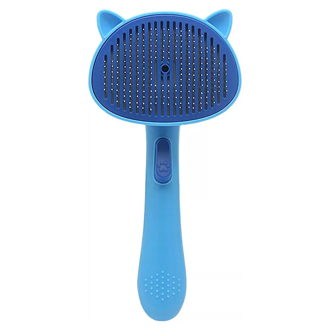 Escova para Pelos de Pets Escova de Cabelo para Gato e Pente de Preparação para Cachorro Ideal para Higiene e Cuidados