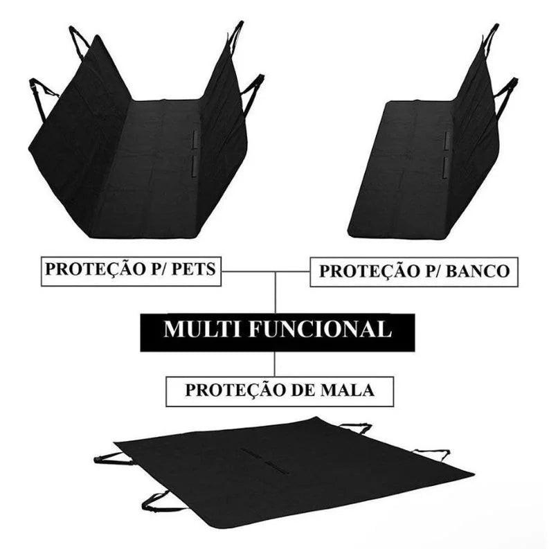 Capa protetora para assento de carro pet - O Chico Tem