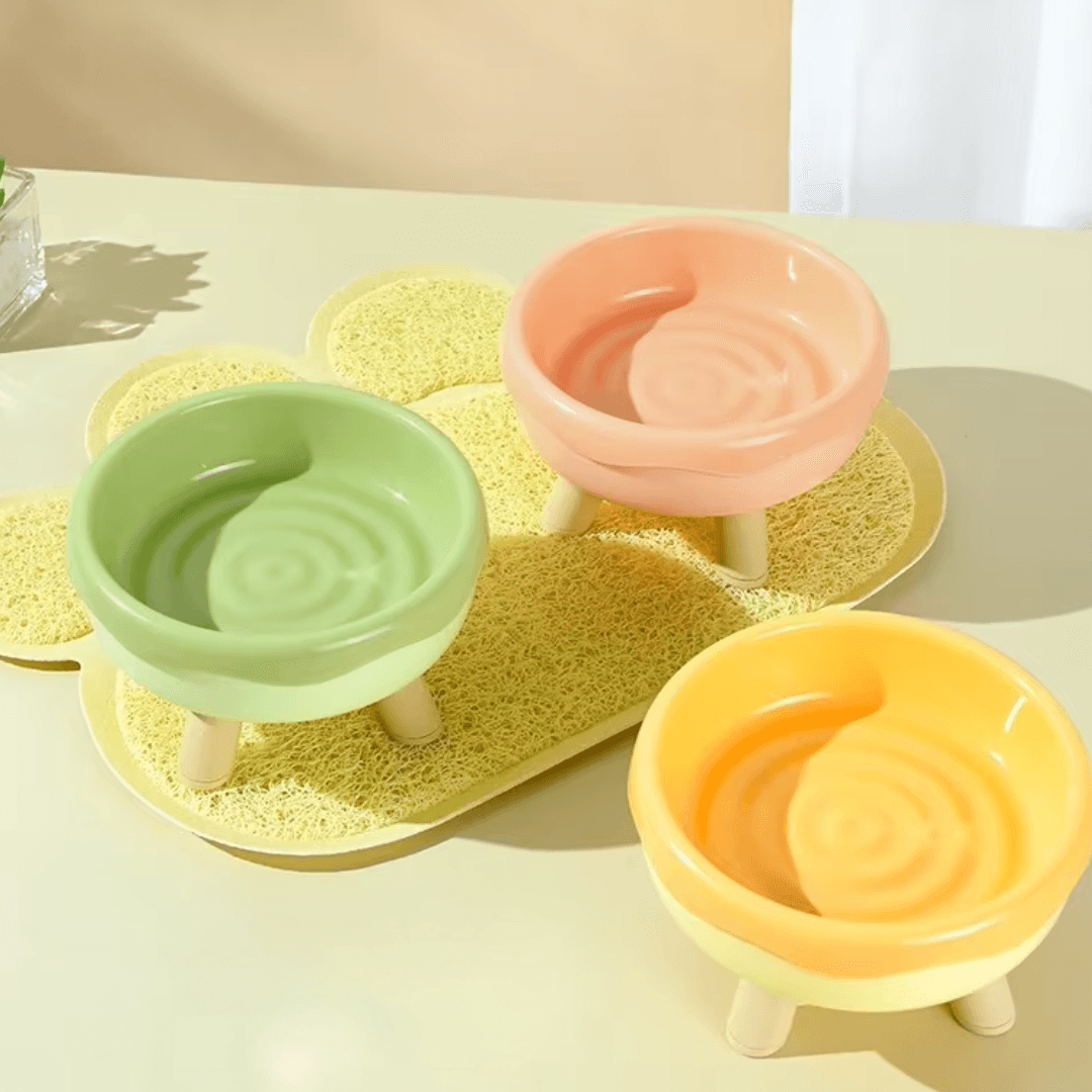 Tigelas para Alimentação com Suporte Elevado - O Chico Tem